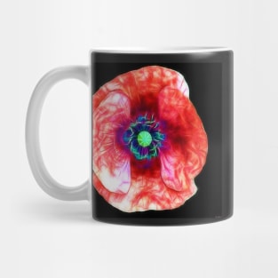 Poppy Flower Close Up Mug